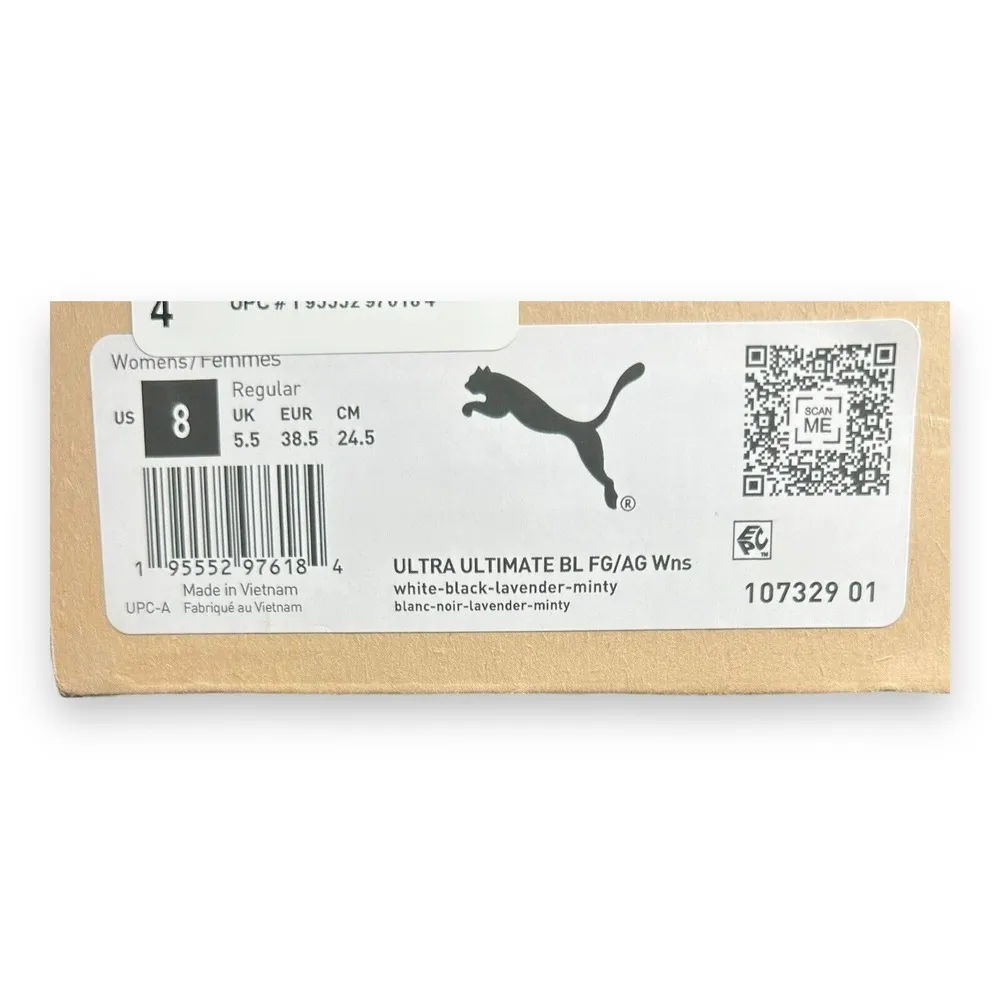 Puma Ultra Ultimate Brilliance Firm GroundAg Soccer Cleats Womens Size 8 - Image 9