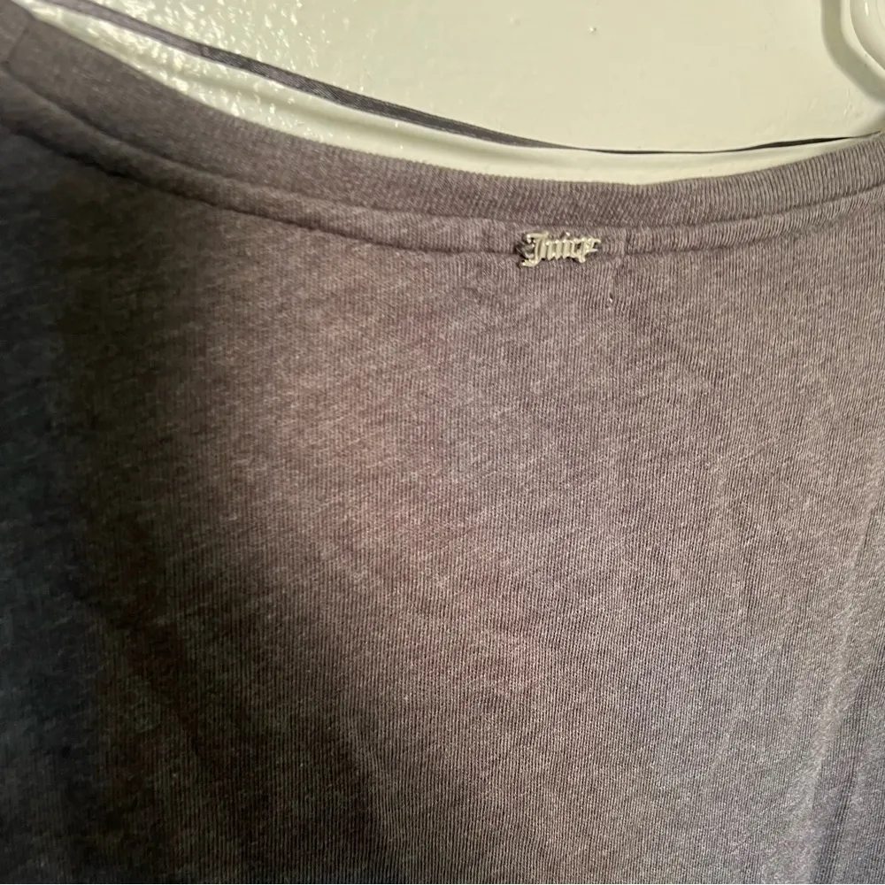 Juicy Couture Gray Sweatshirt Sequin Heels - Image 9