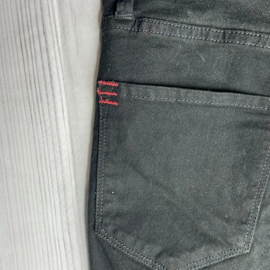 BDG Urban Outfitters Twig High Rise Ankle Black Jeans Sz 27x28 Stretch - Image 8