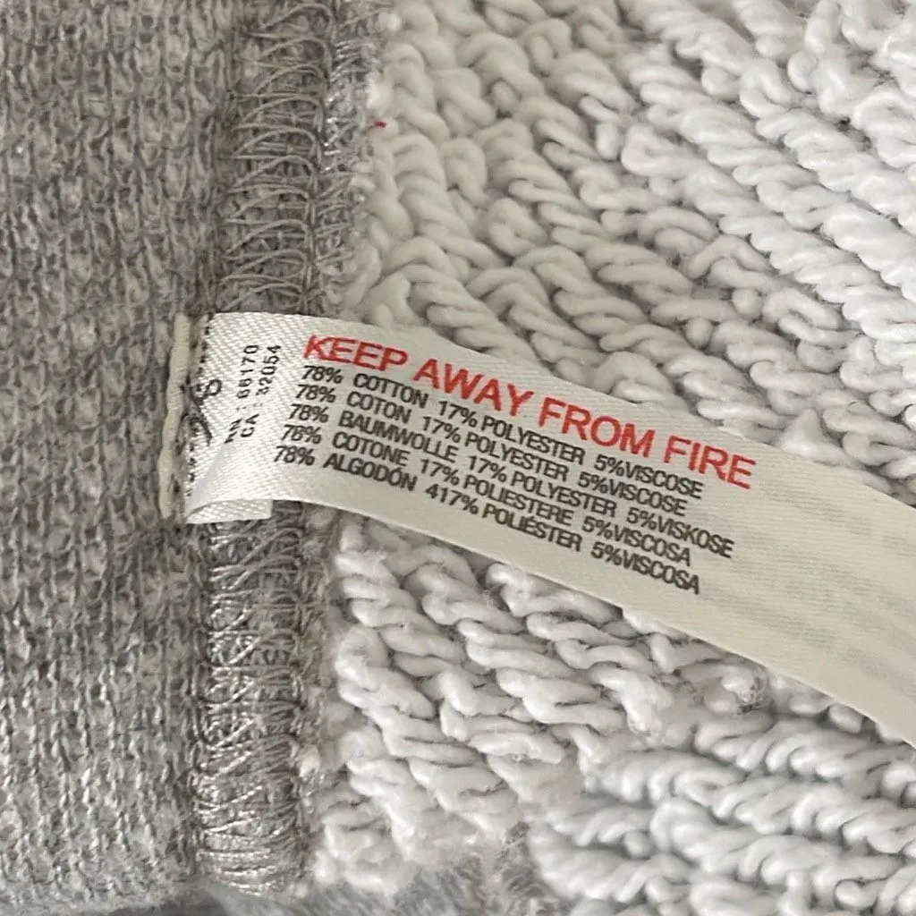 Free People FP Beach‎ Natalie Pull Over Poncho Gray Size M/L - Image 8