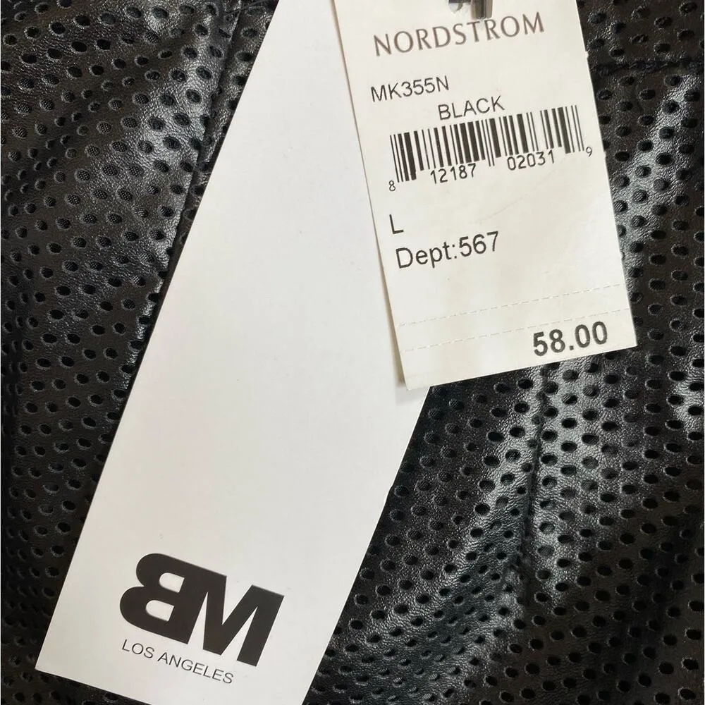 BM Los Angeles Faux Leather Tulip Skirt - Image 9