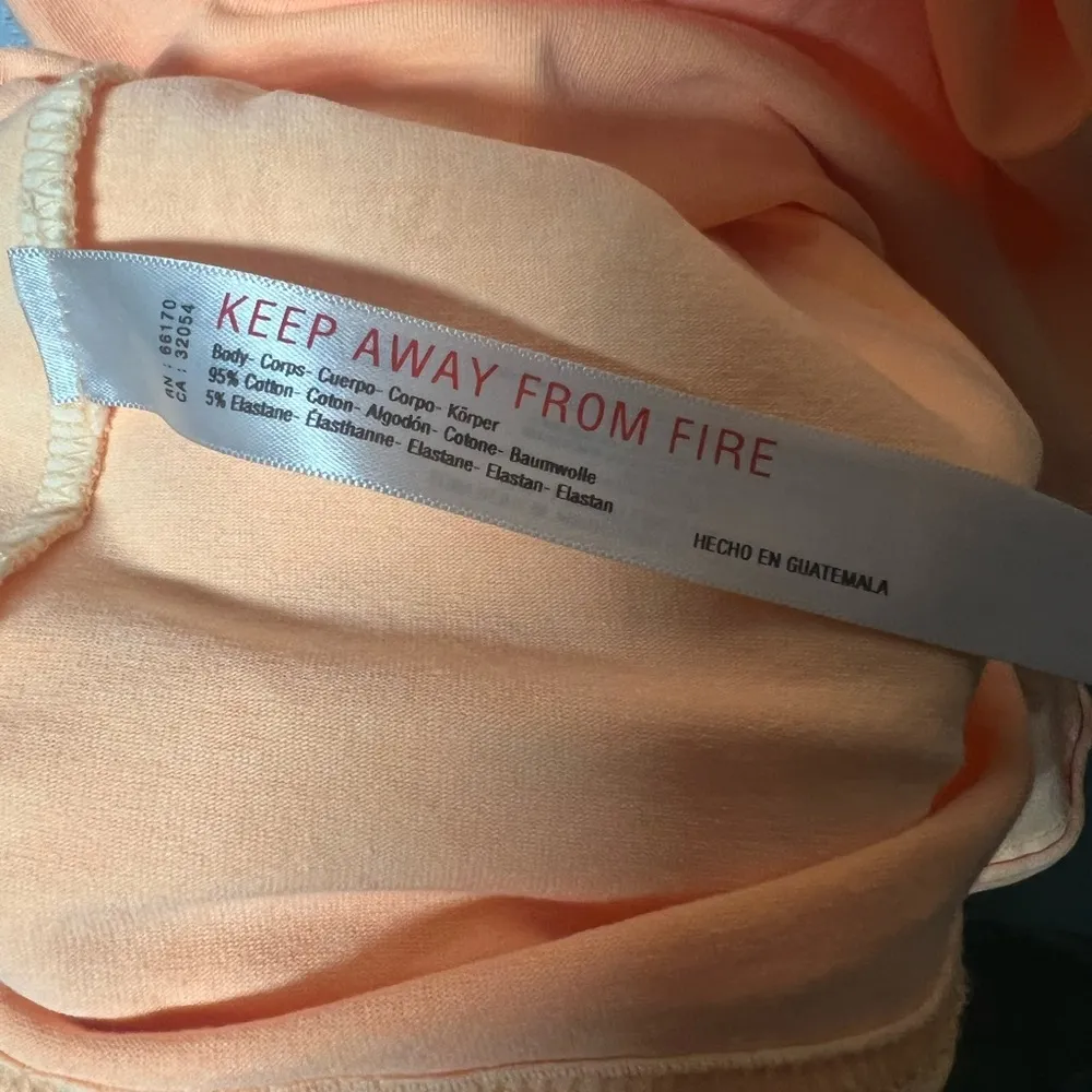 New with Tags FP Movement Reversible Hotshot Tee Romper Size L Orange Size L - Image 7