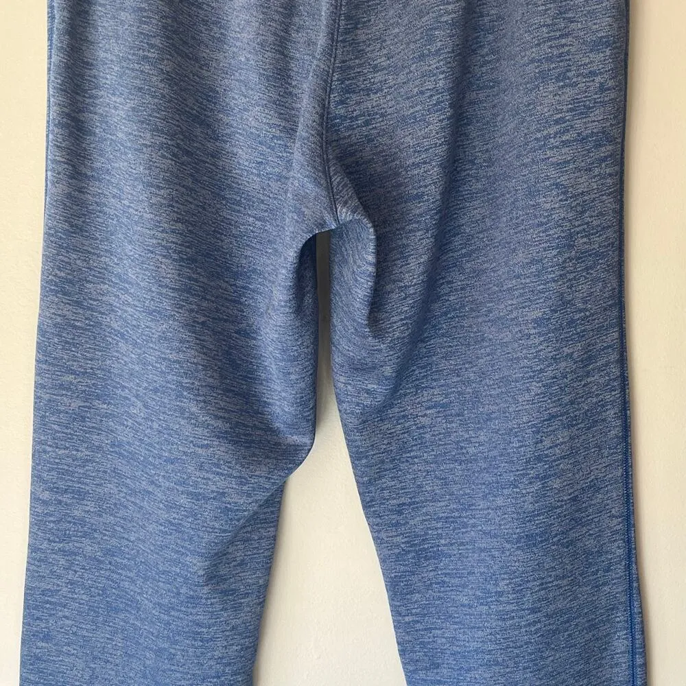 Adidas Blue Women's Joggers with Ankle Zippers Size Small - Image 7