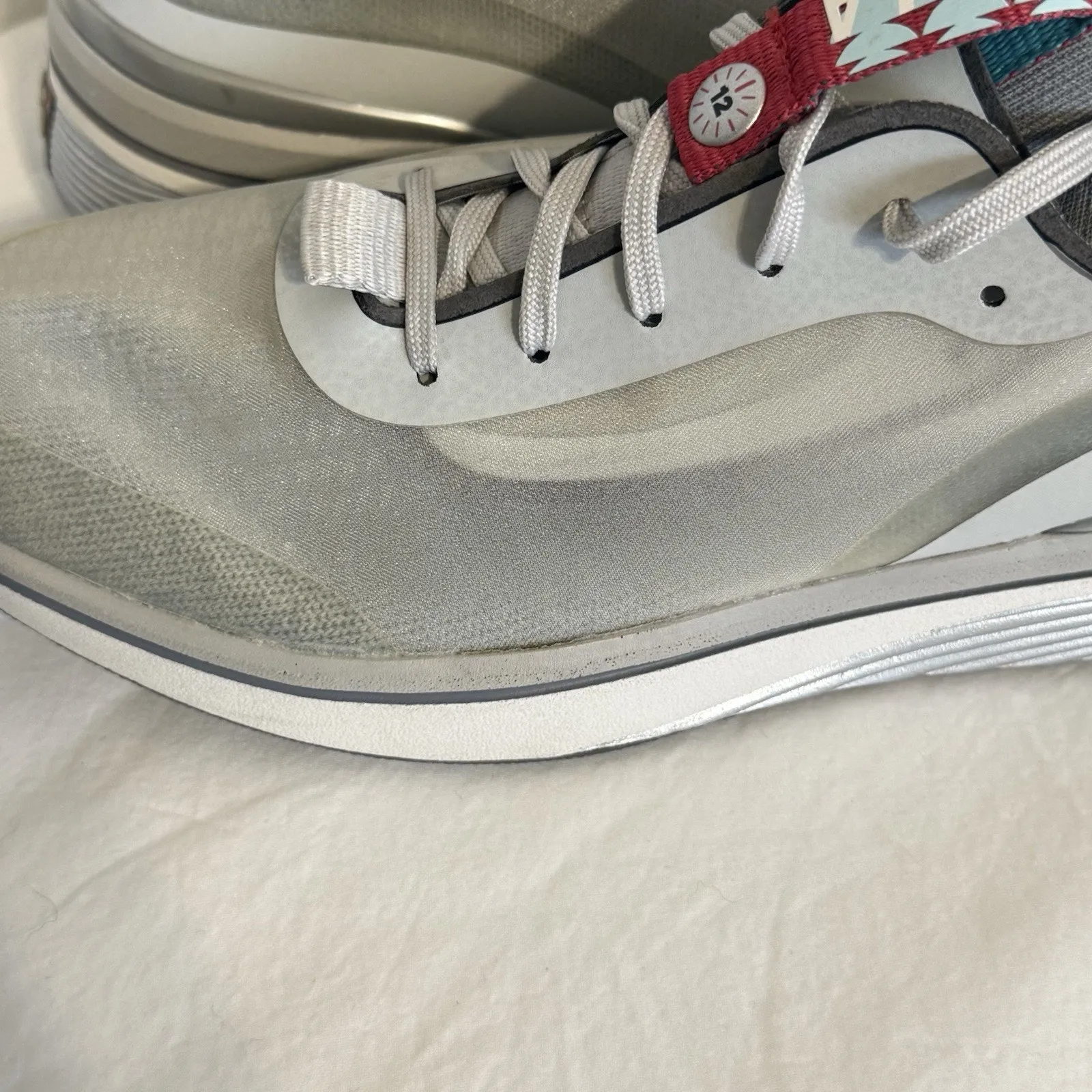 Bala Twelves Gray Nursing Sneakers Women’s 8.5 / Men’s 7 – 12 Hour Comfort - Image 12