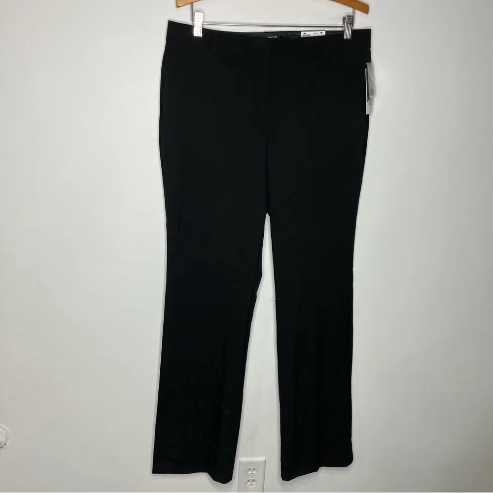 The Limited lean bootcut dress‎ pants professional trousers black size 12 new! - Image 2