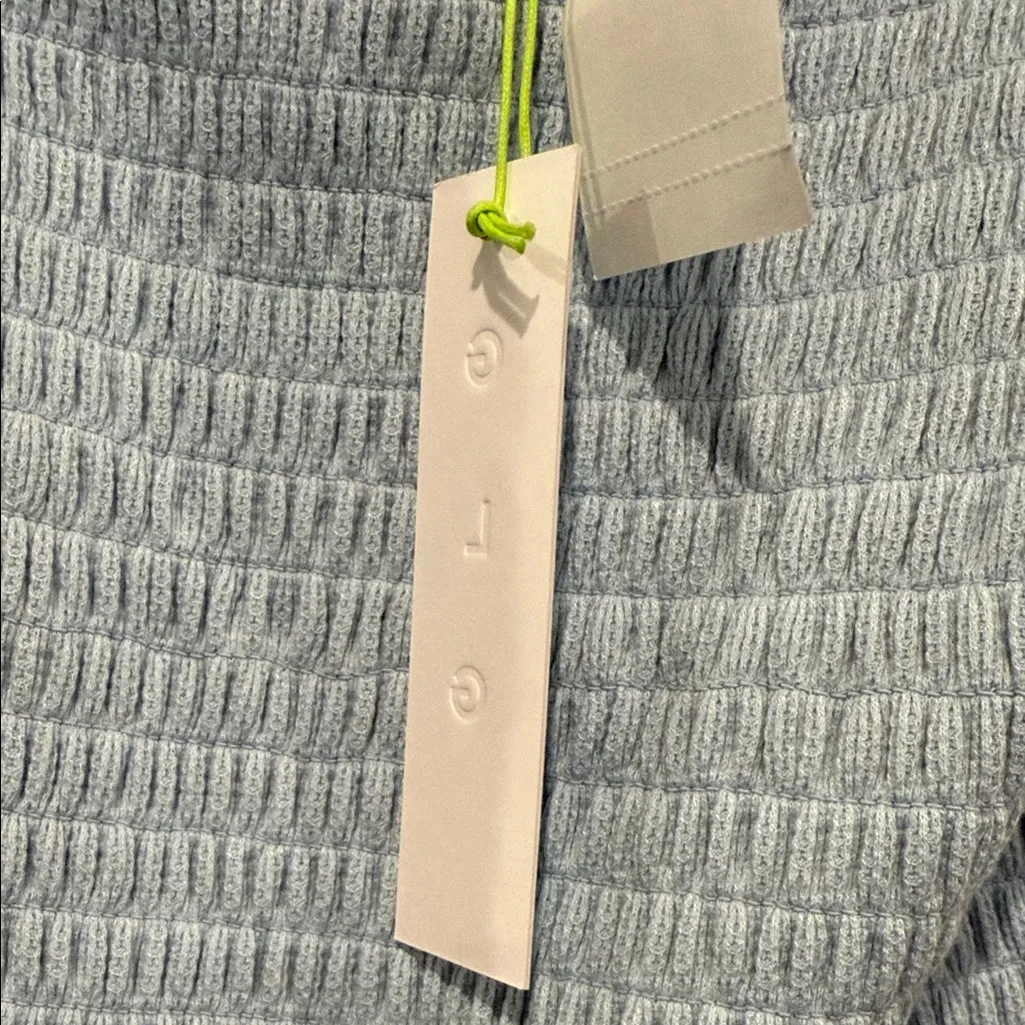 Good Luck Gem Sky Blue Smocked Blouse - Image 7