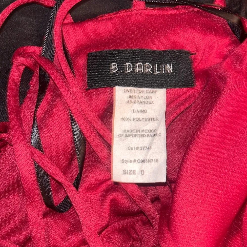 Sparkly red party dress - Image 4