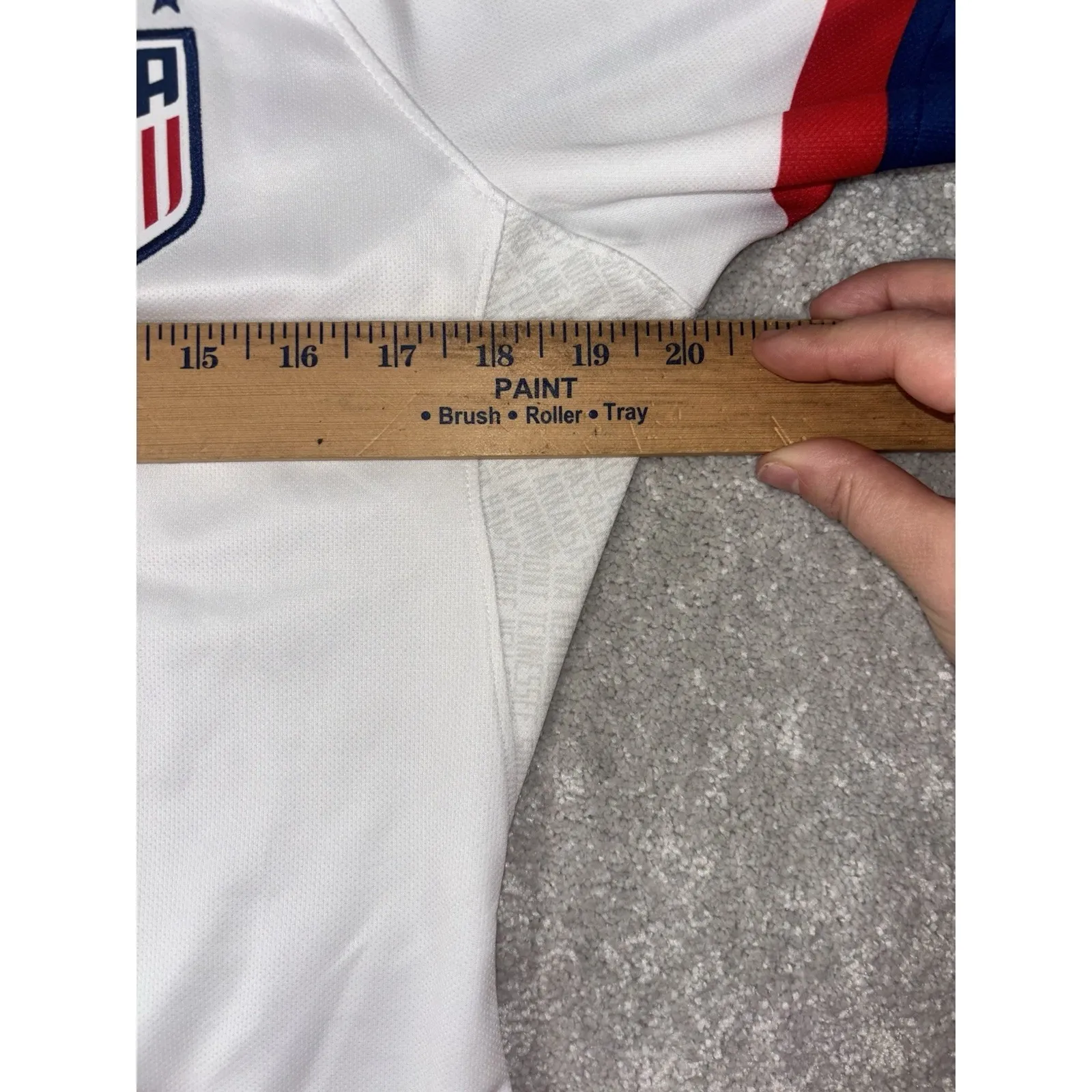 Nike USA Soccer Jersey Women's Medium White Home Top 2019 Jersey - Image 8
