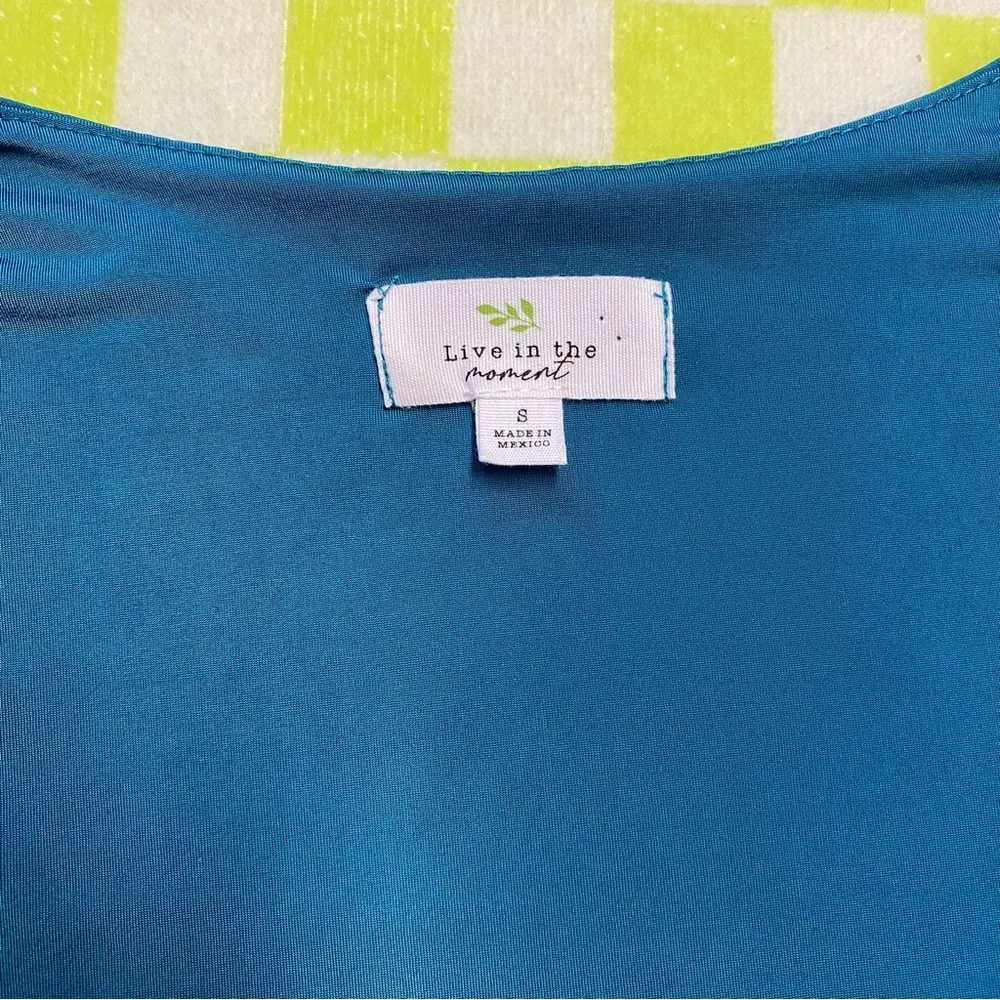 Teal Flattering Top - Image 4