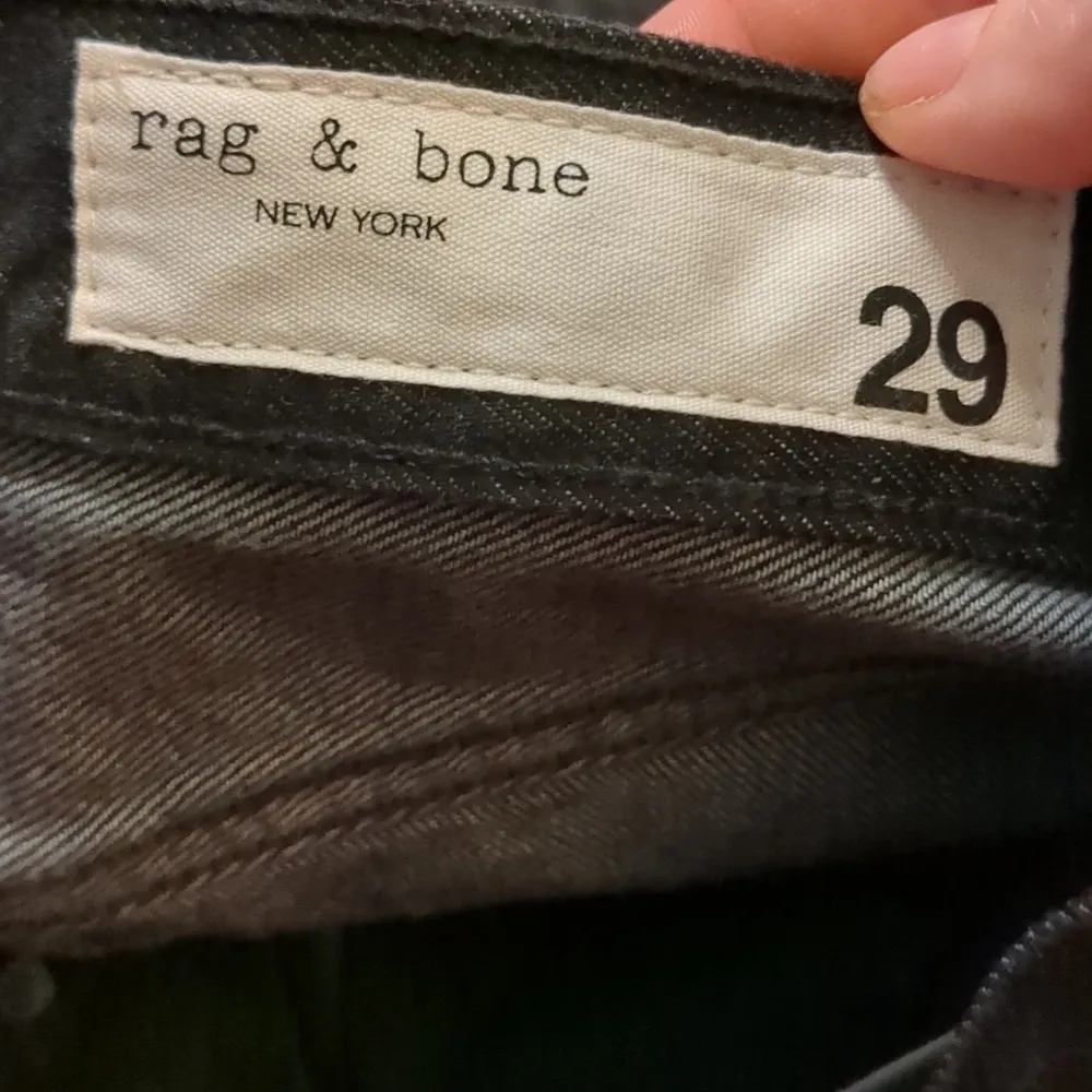 Rag & bone Maya high rise black shorts size 29 - Image 5