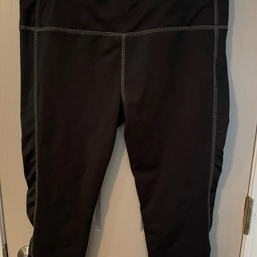 boxercraft capri athletic leggings with contrast stitching - Image 9