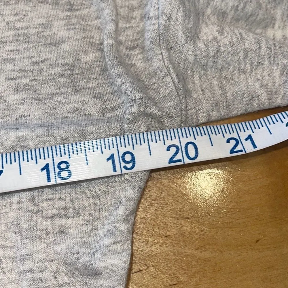 Ink Love And Peace Womens Cowlneck Drawstring Hem Tunic Sweatshirt Gray Small Gray - Image 10