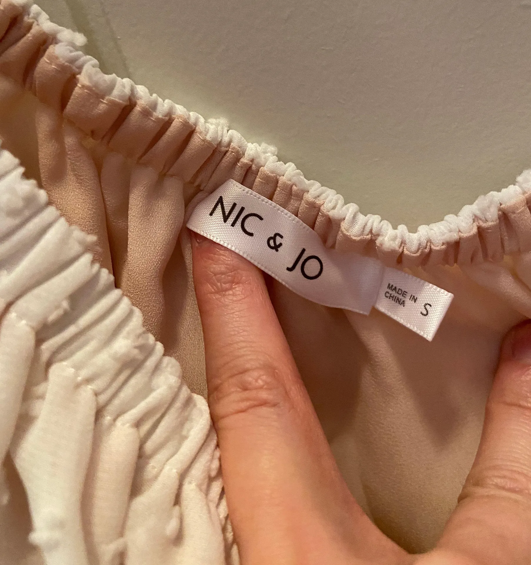 White Flowy Crop Top - Image 2