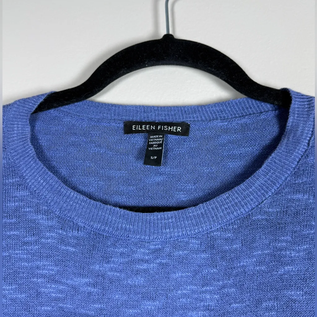 Eileen Fisher Organic Linen & Slub Cotton Box Top Quiet Luxury Lagenlook - Image 6