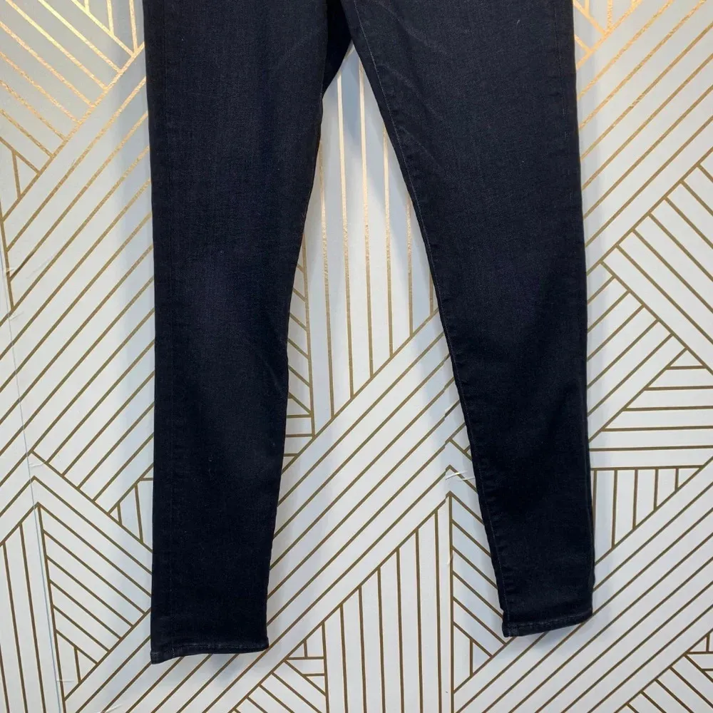 Vince The Skinny Ankle‎ in One Year Wash Black Jean - Image 6