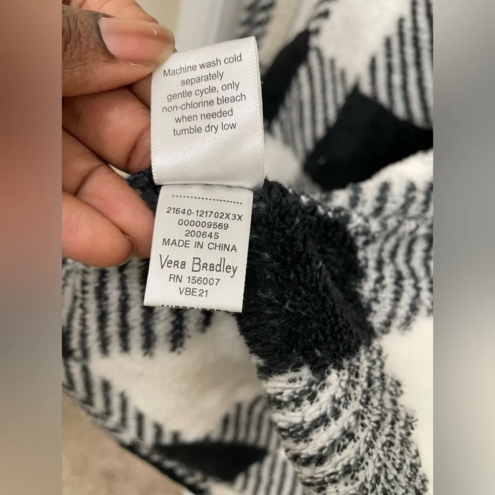 Vera Bradley Plush Fleece Robe S/M - Image 11