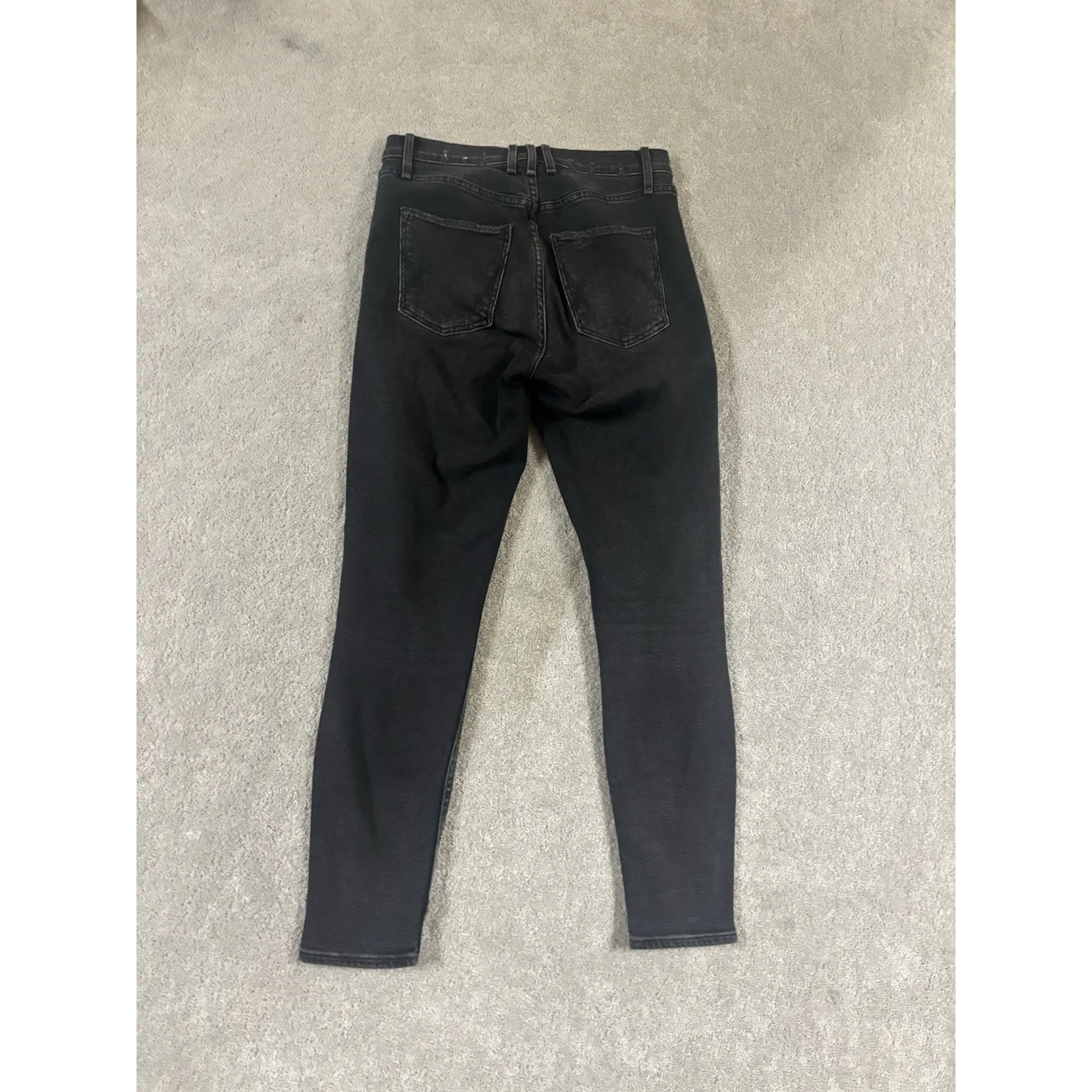 womens mcguire jeans newton skinny black gray‎ wash size 27 - Image 14