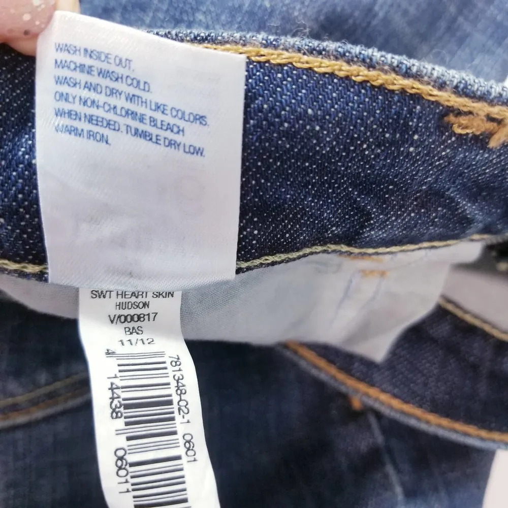 Old Navy Jeans Sweet Heart Skinny Hudson Blue Denim - Image 10