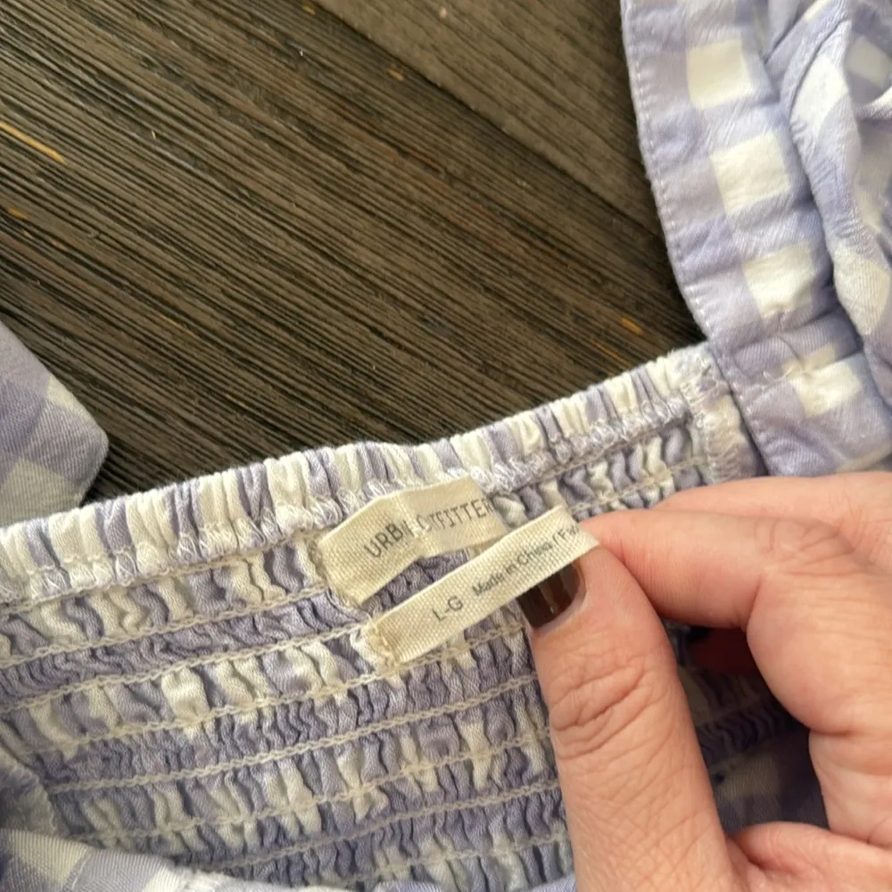 Emerson Gingham Ruffle Jumpsuit - Image 5