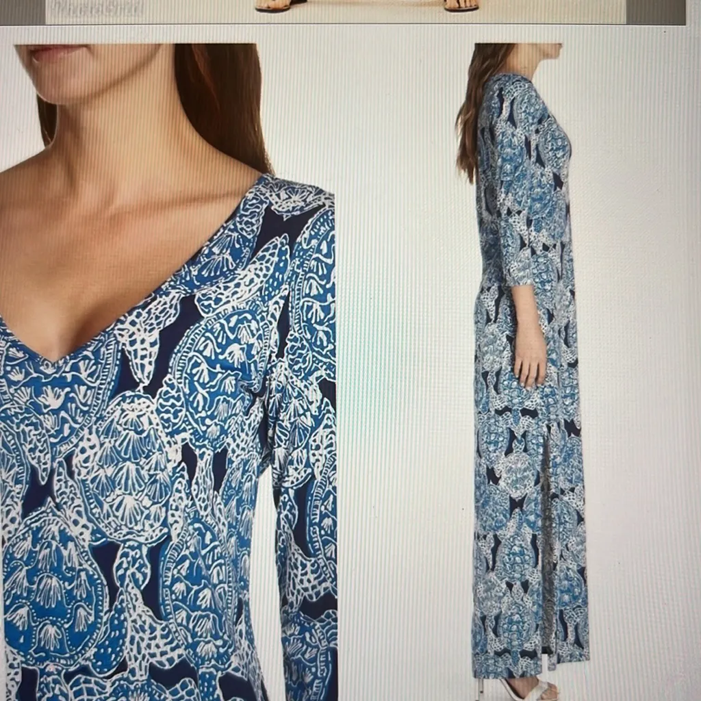 Lilly Pulitzer Lilly 💙🩵 Pulitzer Anissa maxi - Image 3