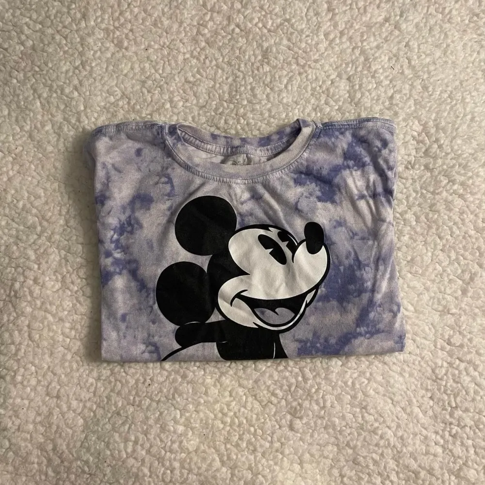 mickey mouse tie dye crop top - Image 2