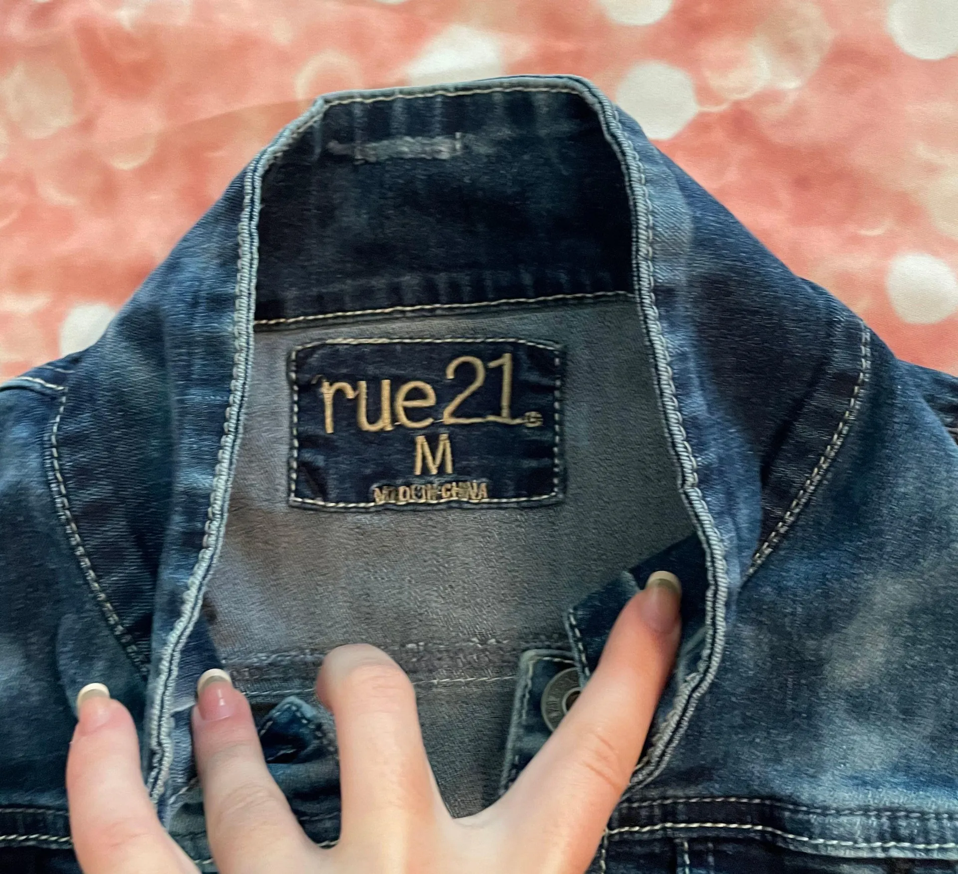 Sleeveless Jean Jacket Vest - Image 5