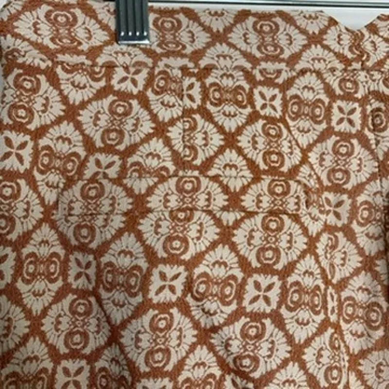 Emerson Fry New York Ankle Pants Geometric Print Womens Size 2 - Image 10