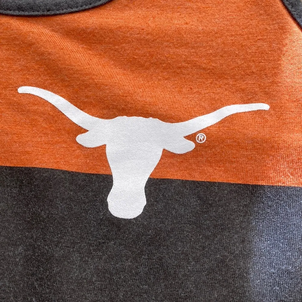 NIKE Texas Longhorns Burnt Orange Athletic Cut Tri-Blend Tank Top Like New S - Image 4