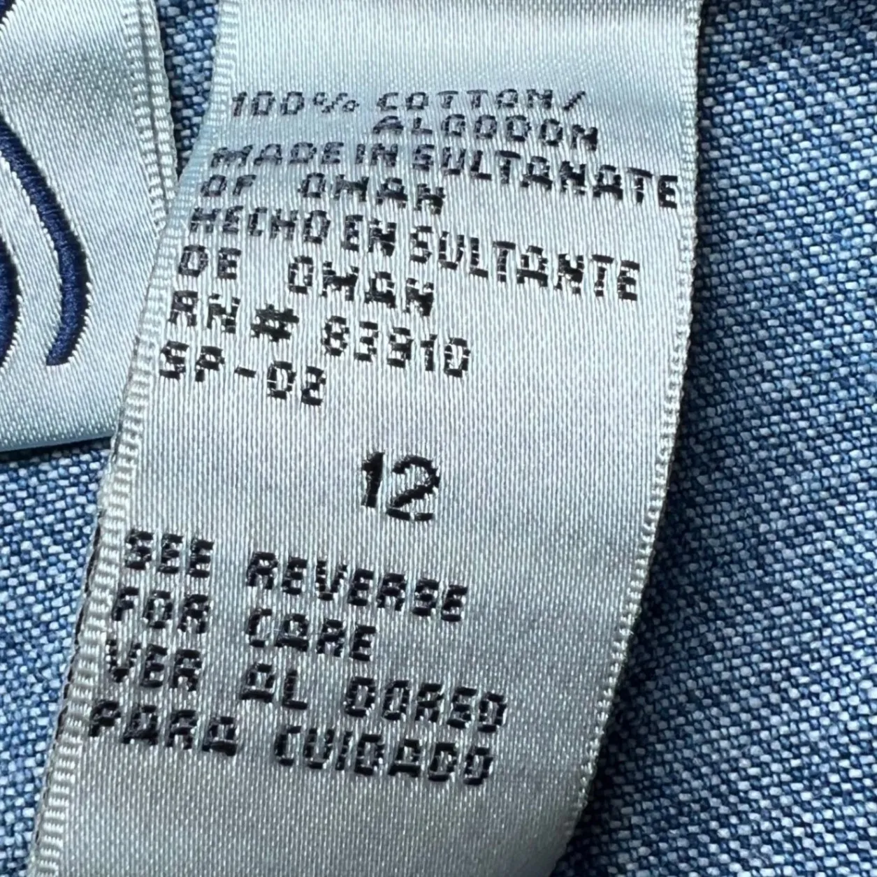 Bill Blass Vintage Blue Jeans Capri Pants Womens 12 Denim Wide Leg Cropped - Image 6