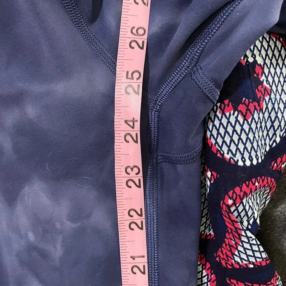 Lululemon Invigorate High-Rise Crop 23" *Diamond Dye Shade Naval Blue Size 4 - Image 5