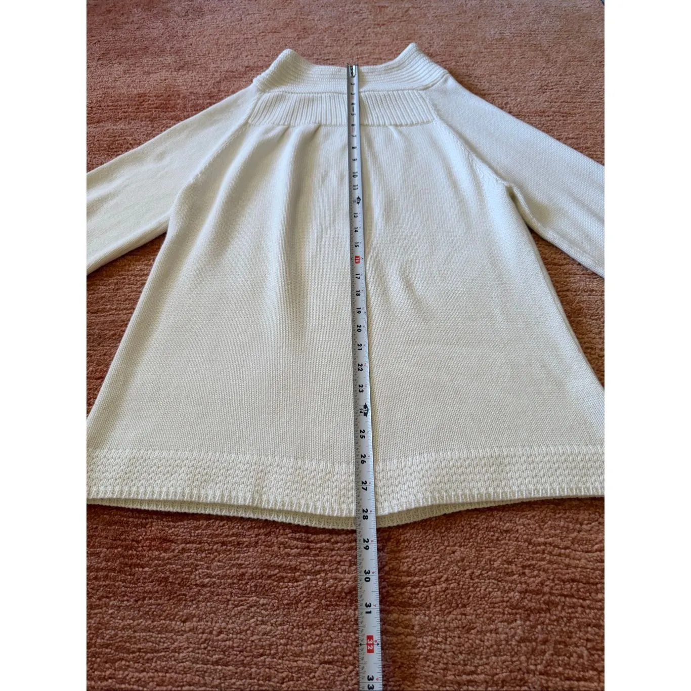 Designers Originals Studio knit women’s top sweater cream L Size L - Image 4