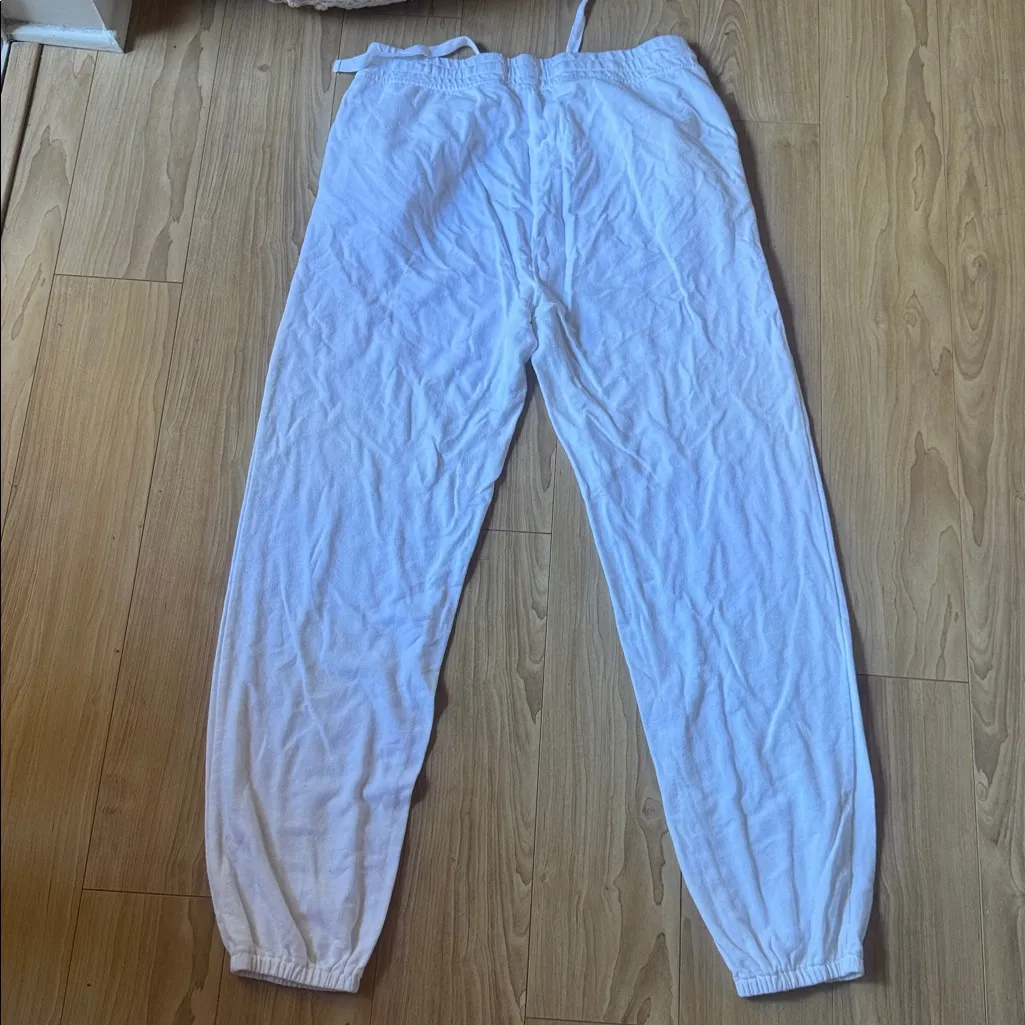 Lou & Grey Soft White Lounge Pants - Image 3