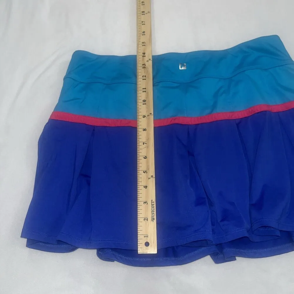 Fila Sweetspot Flirty Tennis Skort Size Large Pickleball Colorblock - Image 7