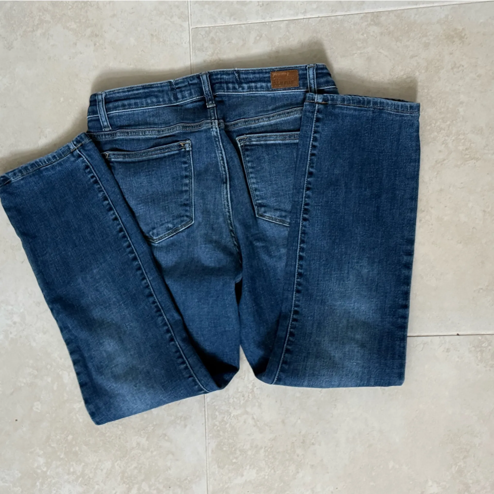 Judy Blue Blue Wash Skinny Jeans Size 11/30 Comfy Everyday Stretch Fit - Image 11