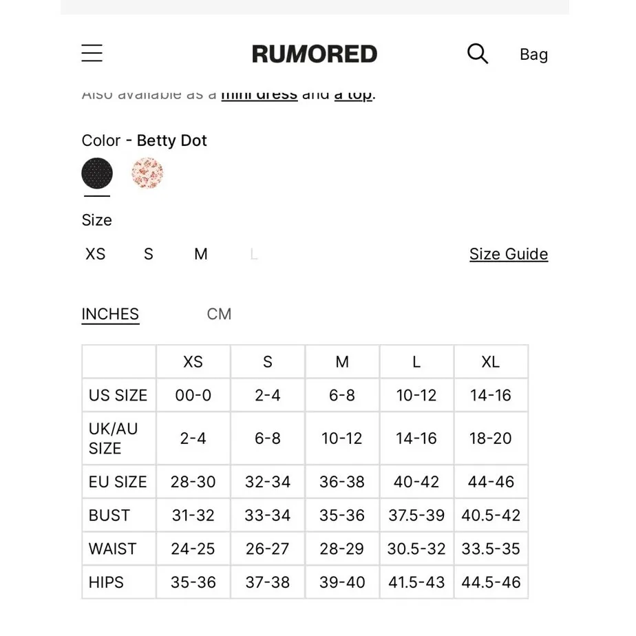 Rumored Negroni Midi Dress Black Bamboo MEDIUM Timeless Sophisticated‎ Cocktail - Image 10