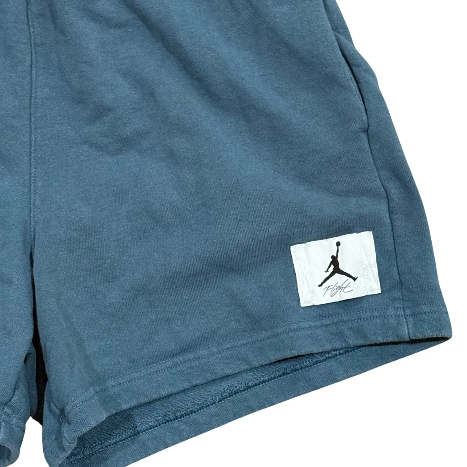 Jordan Flight Shorts Women's Blue Loose Fit Casual Athletic Comfort Size M - Image 3