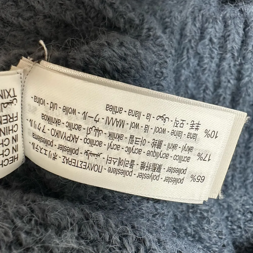 Zara Cropped Knit Sweater - Image 5