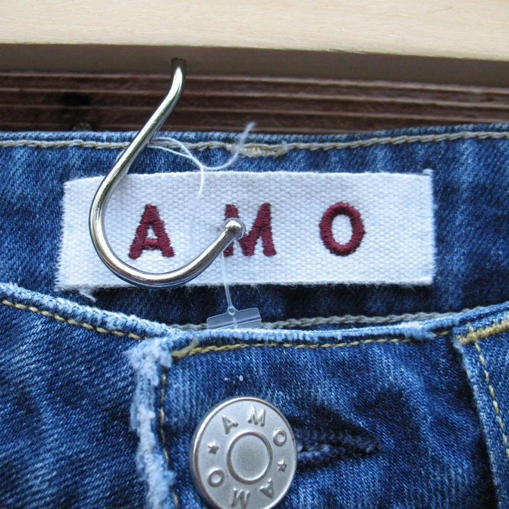 AMO Jeans High Rise Stix Crop Jeans - Image 10