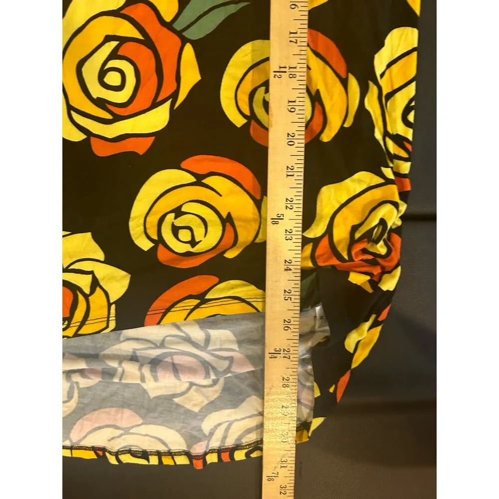 Lularoe Classic Disney Rose Beauty and Beast Irma Size Medium M Unicorn Print - Image 6