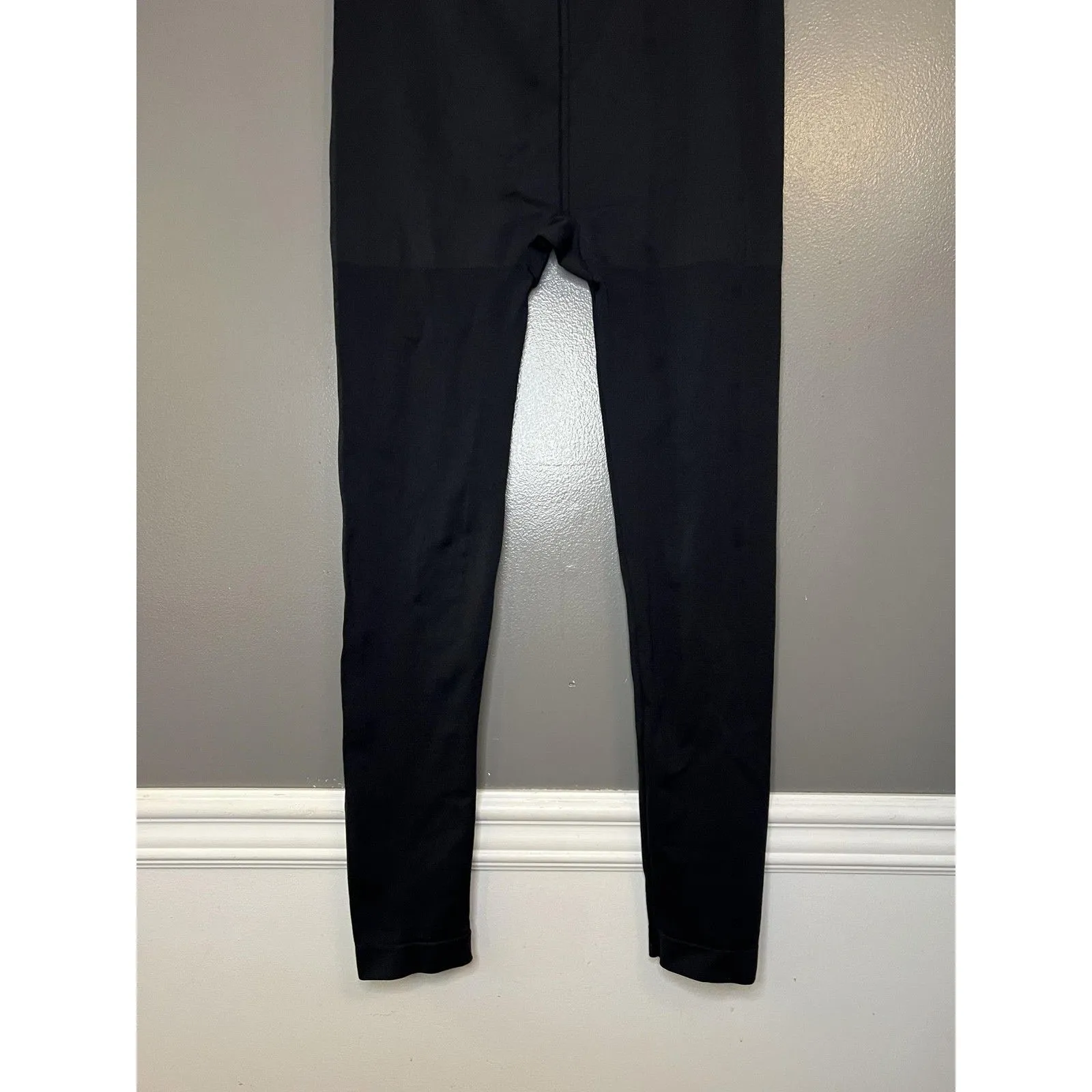 Catherines Leggings Womens C/D Plus Size Black High Rise Stretch Ankle Pants - Image 6