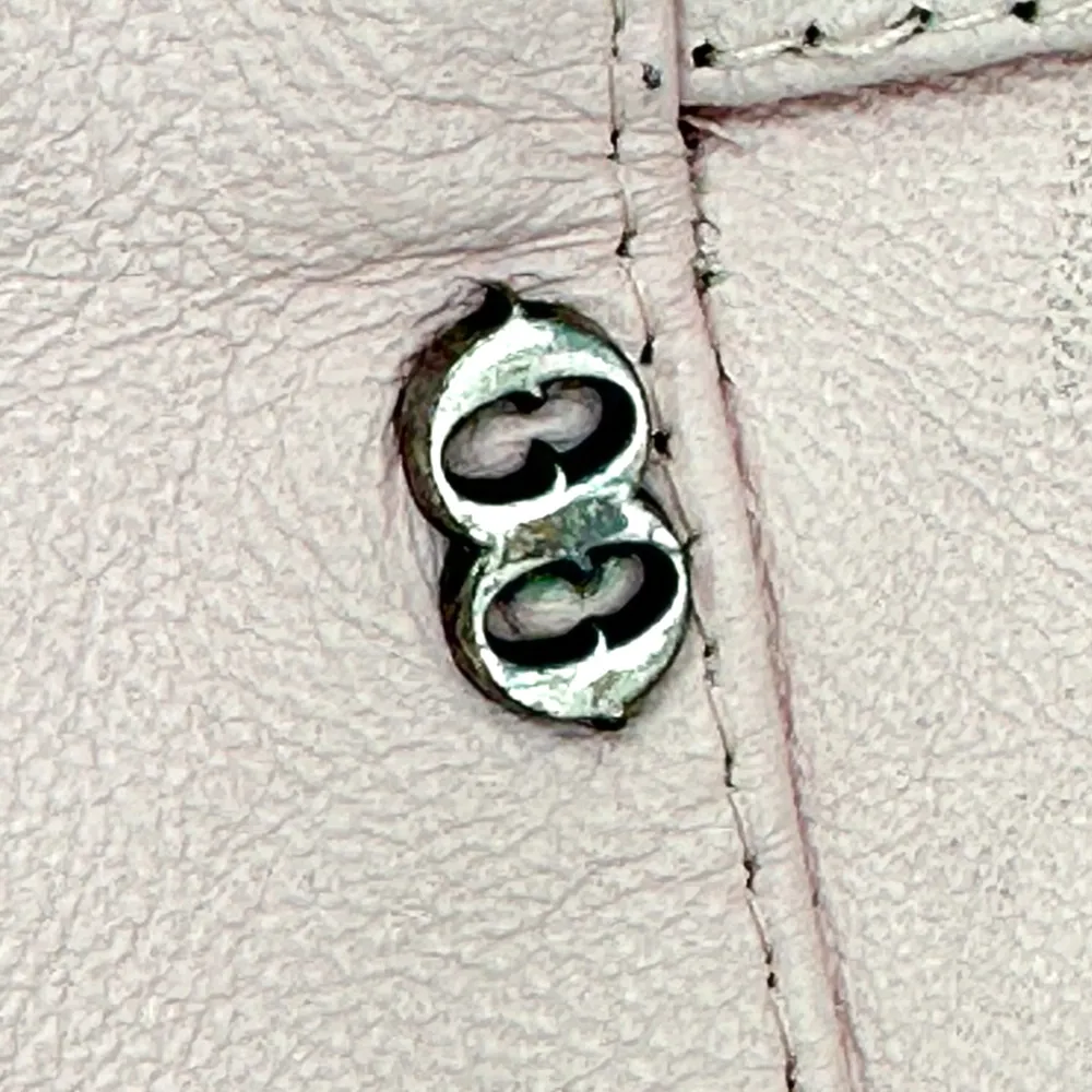 ottod'Ame | NWT | US Sz 2 | DESIGNER Pink 100% Italian Leather Darted Mini Skirt - Image 5