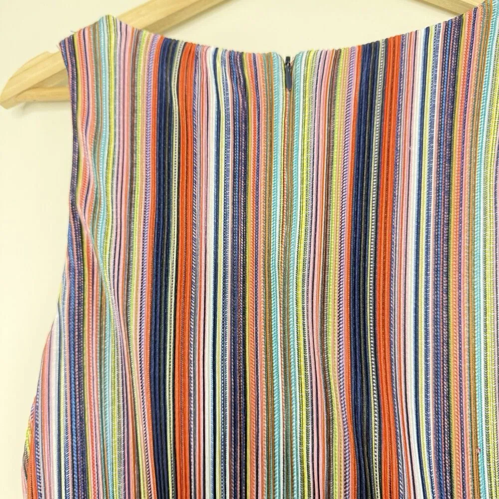 Alex Marie Erin Striped Ribbed Wide Leg Palazzo Vacation NEW Jumpsuit Size 14 - Image 13