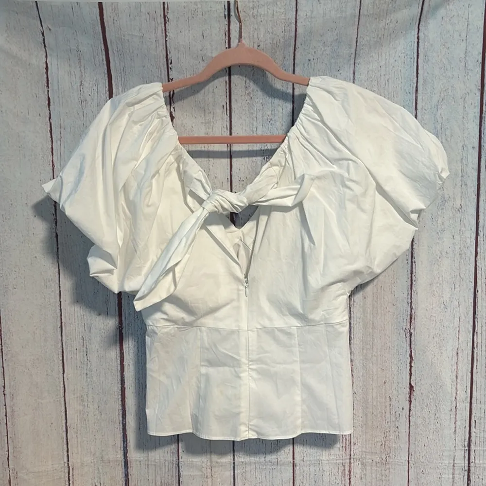 NWT J. Crew Cecily top in stretch cotton poplin blend - Image 7