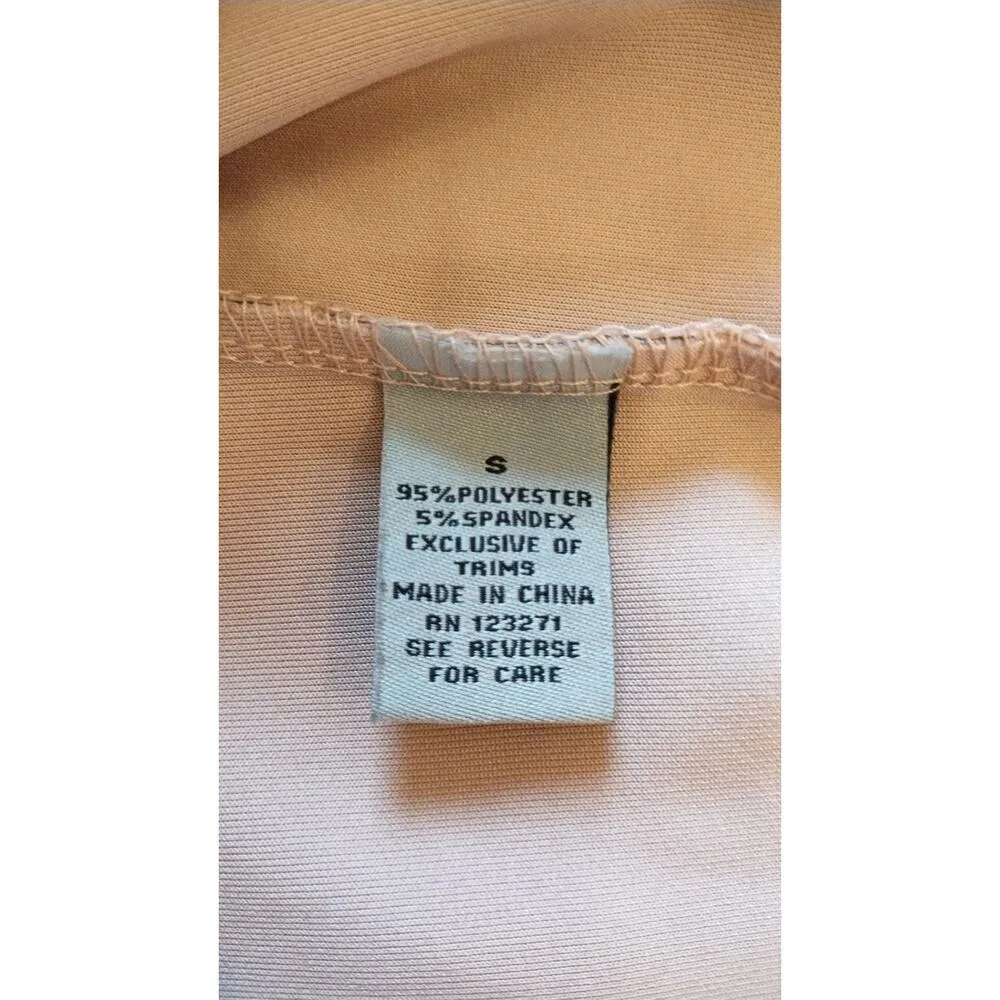 J. For Justify Pink Metallic Floral Sleeveless Summer Dress size Small. - Image 8