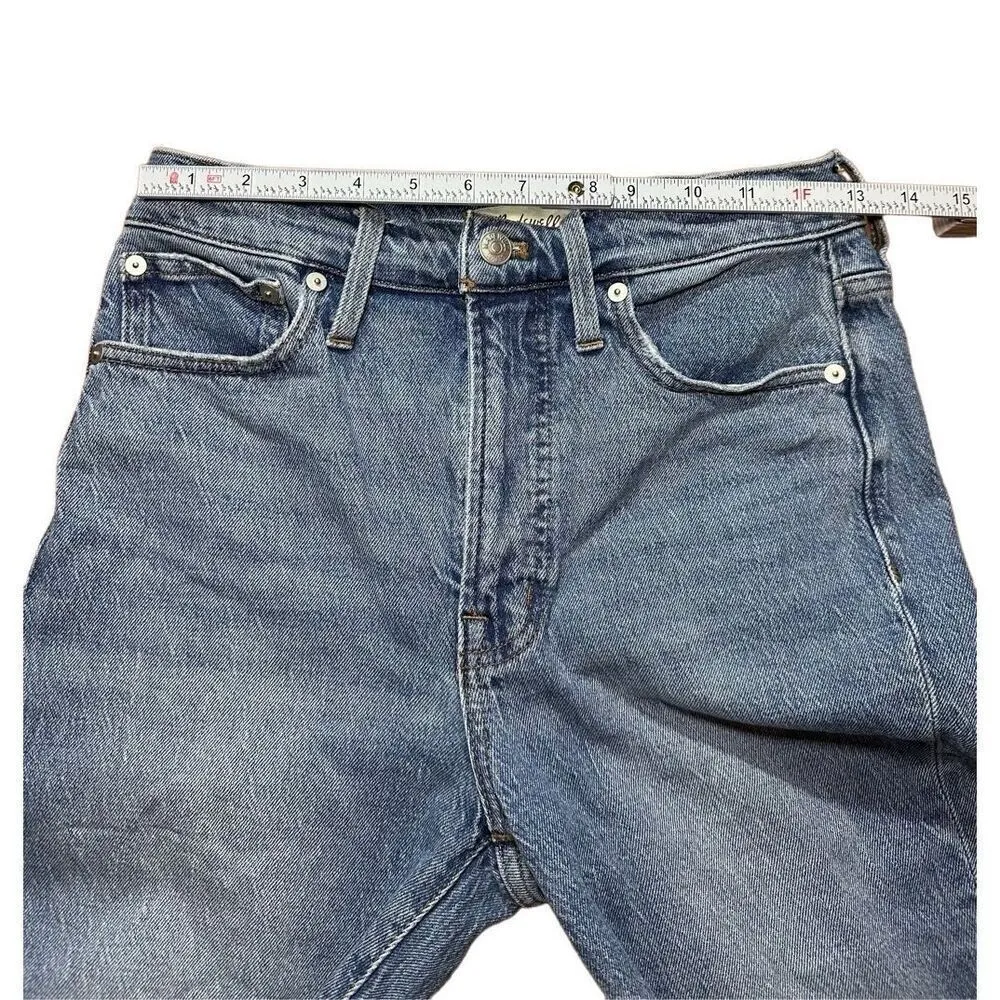 Madewell The Perfect Vintage Jean High Rise Mom Jean in Belbury Wash TEN… - Image 7