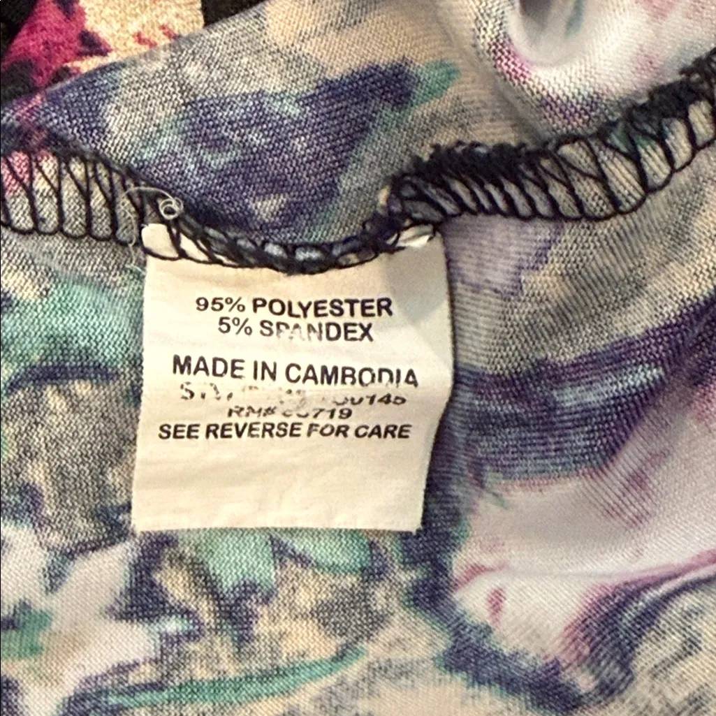 Elementz 3X Floral Maxi Dress - Image 4