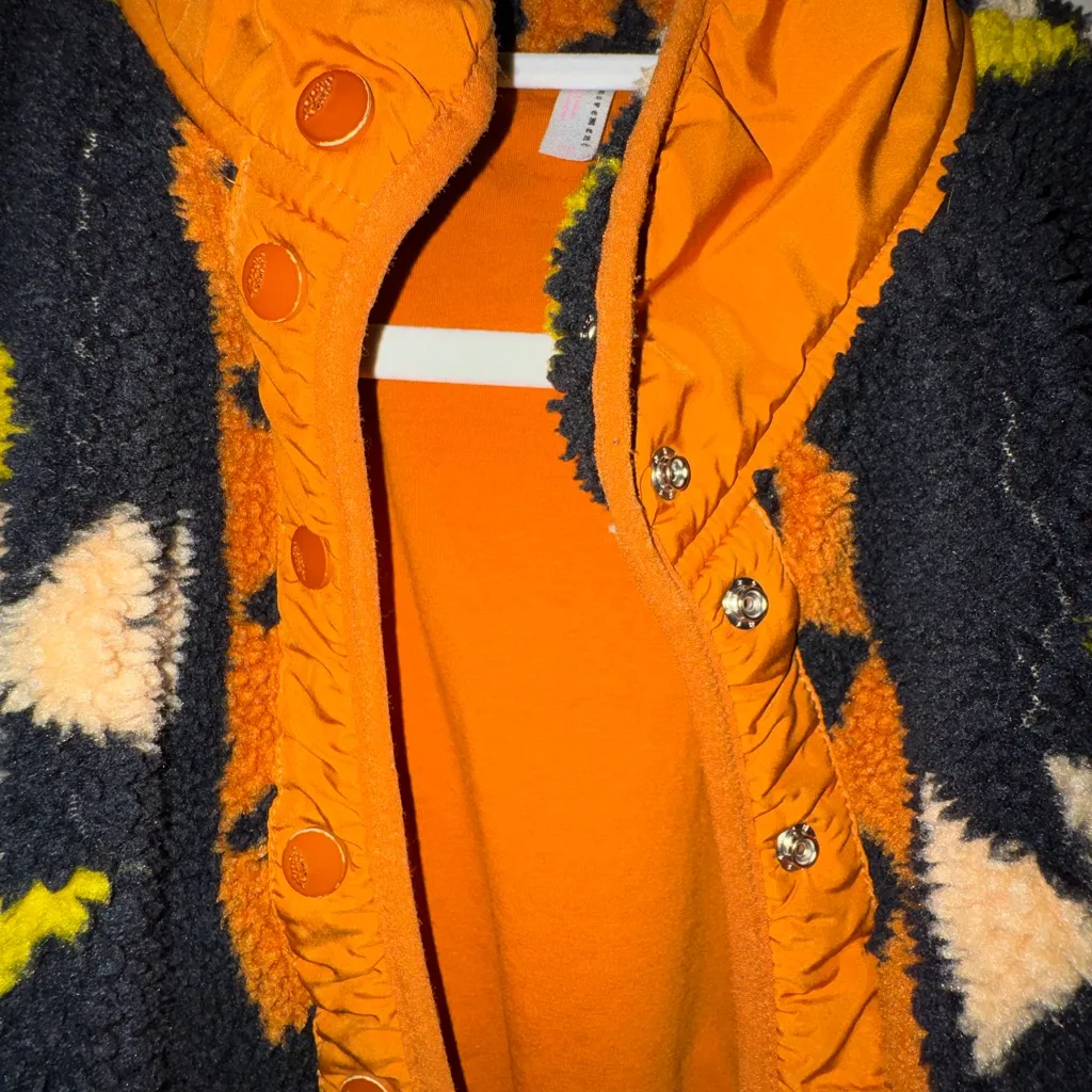 Free People- Rocky Ridge- Hit the Slopes Fleece Jacket Small - Image 2