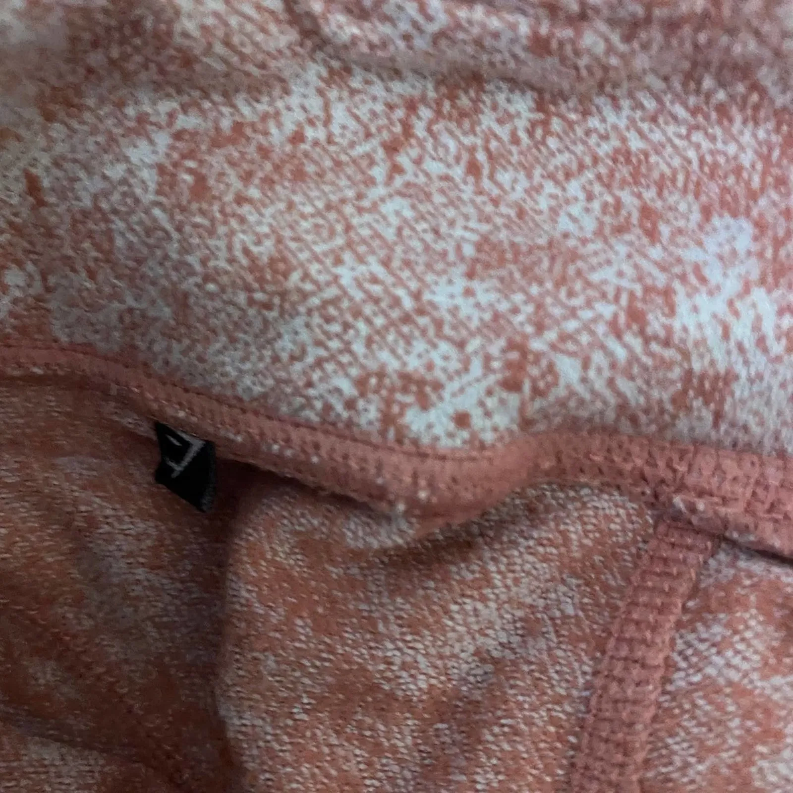 Gymshark Fleur Moroccan Brick Marl Texture Speckled Pink Leggings Sz Small - Image 8