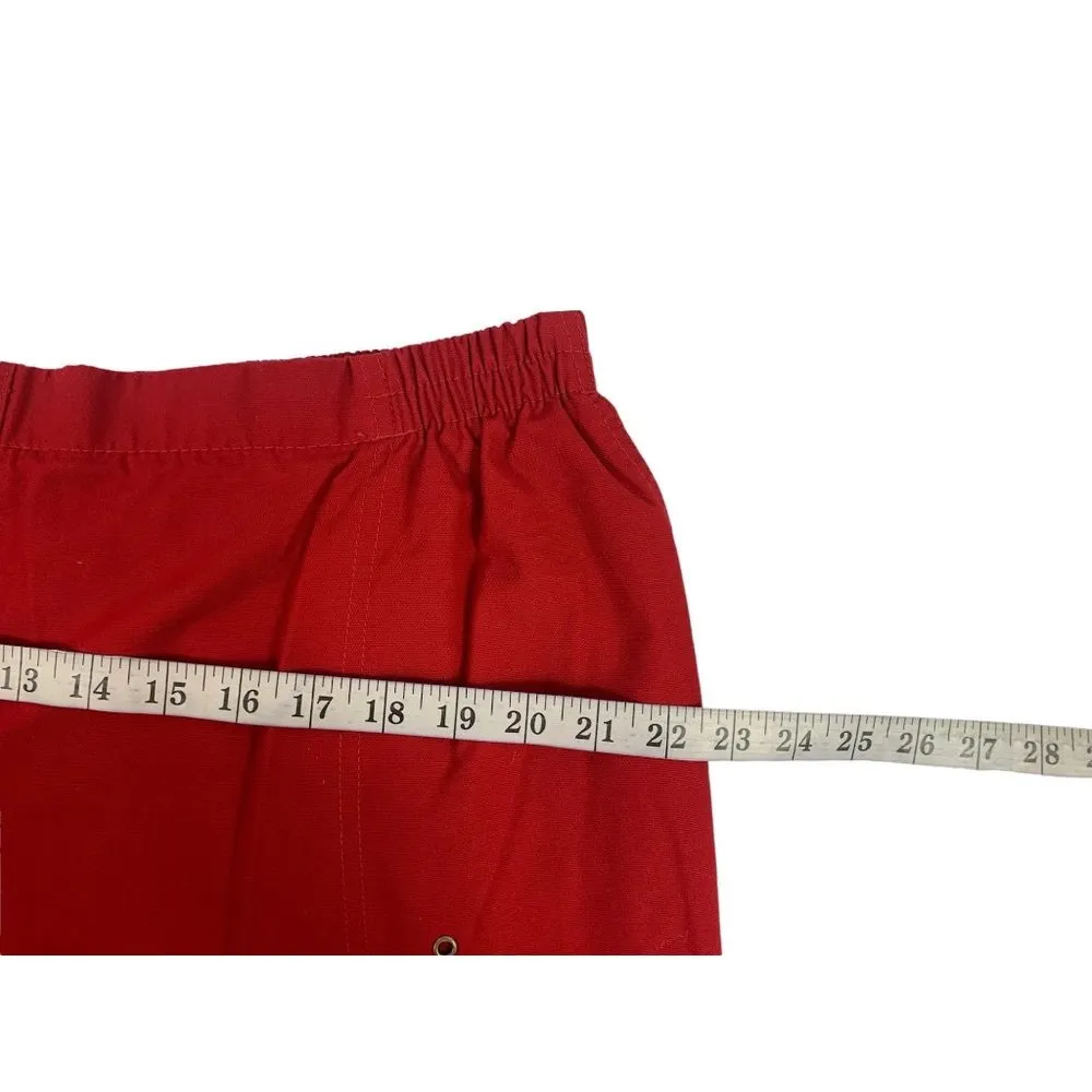 Allison Daley Blazing Red Capris - Image 5