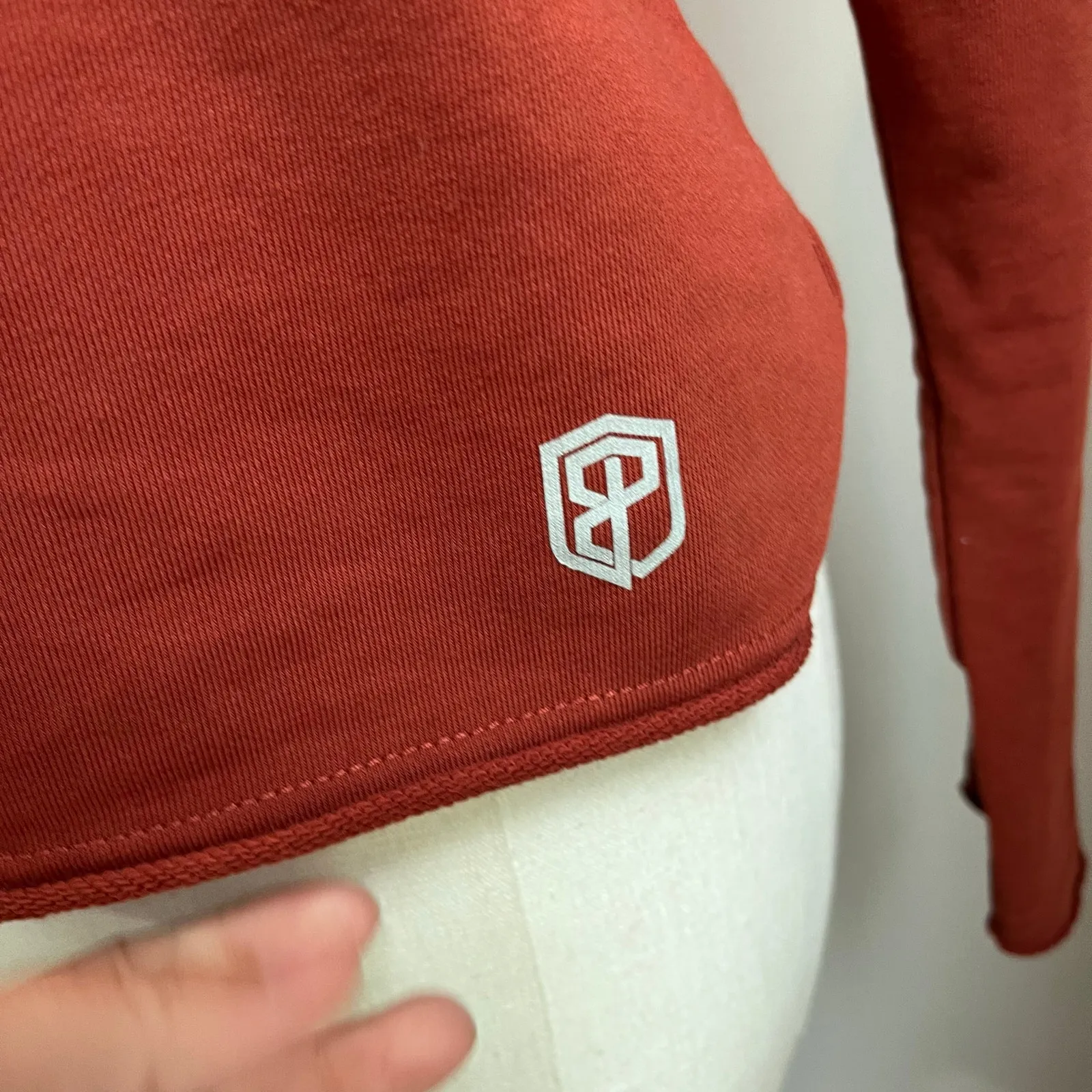 Born Primitive Flashback Hoodie in Cinnamon Dark Rust Orange Sz Small - Image 6